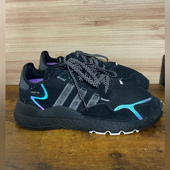 adidas gazelle silver green womens adidas WMNS Nite Jogger main image 0
